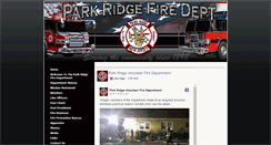 Desktop Screenshot of parkridgefire.com